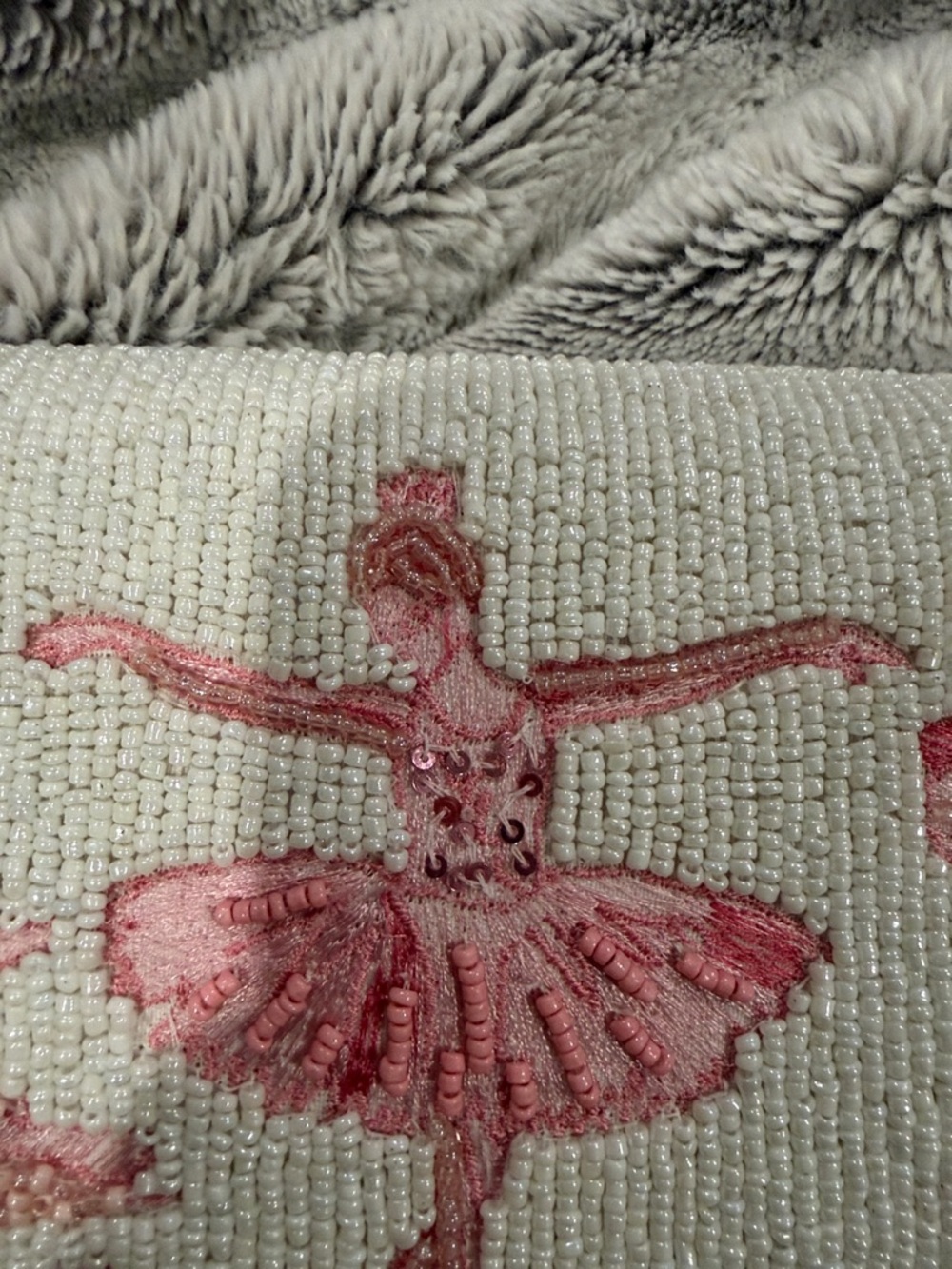 Viral TikTok Pink Beaded Ballerina Shoulder Bag - Picture 5 of 8